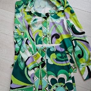 Vibrant Green and Purple Women set
